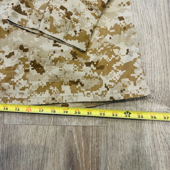 US Marine Corps MCCUU Desert Marpat Blouse Jacket USMC Military Large Long  - Picture 13 of 16